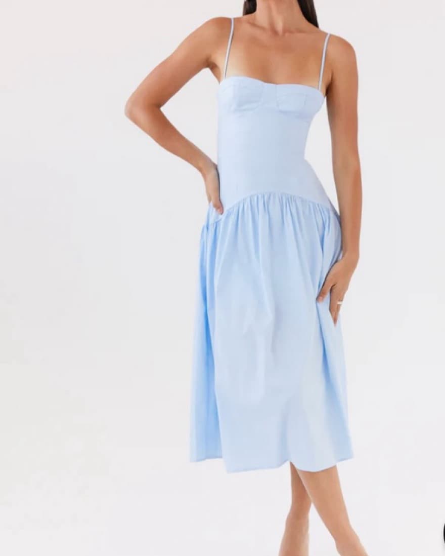 PEPPERMAYO Yvette Corset Midi Dress - Image 2