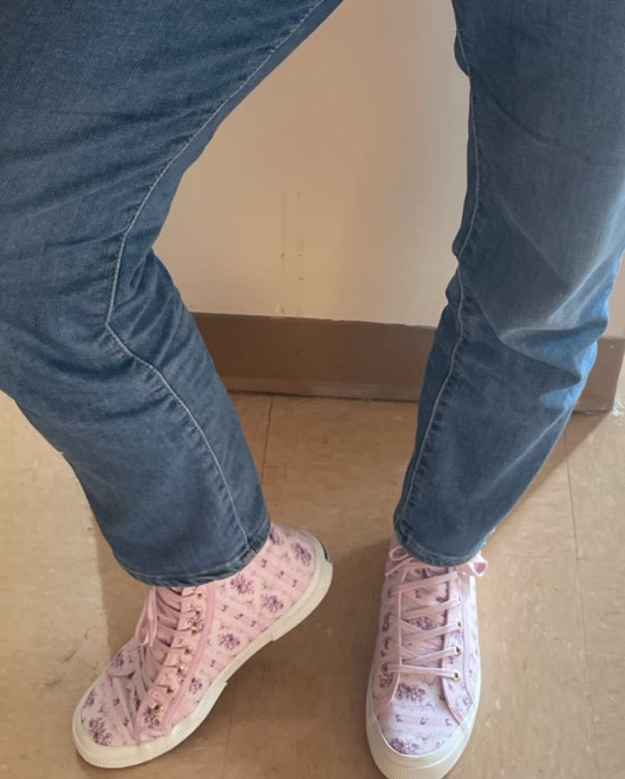 LoveShackFancy Superga Hightops - Image 1