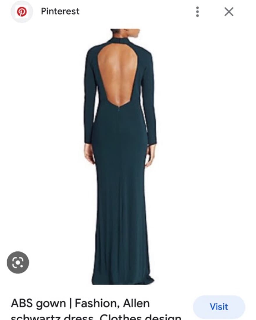Gorgeous Open Back Gown  - Image 2