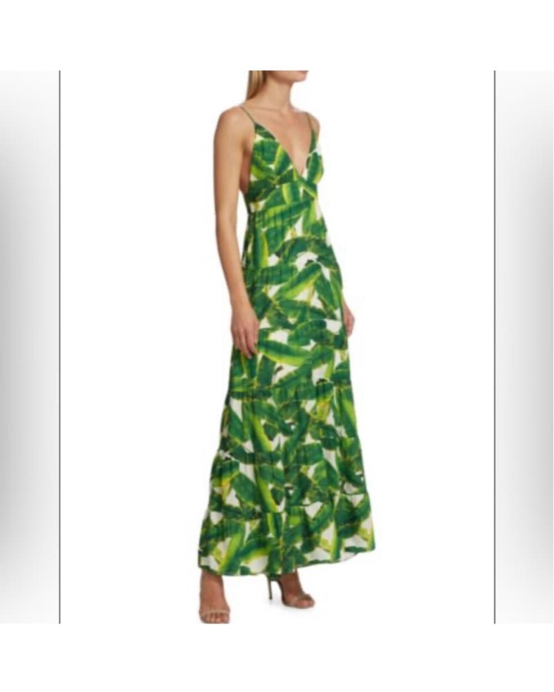 Alice & Olivia Palm Tree Dress - Image 4