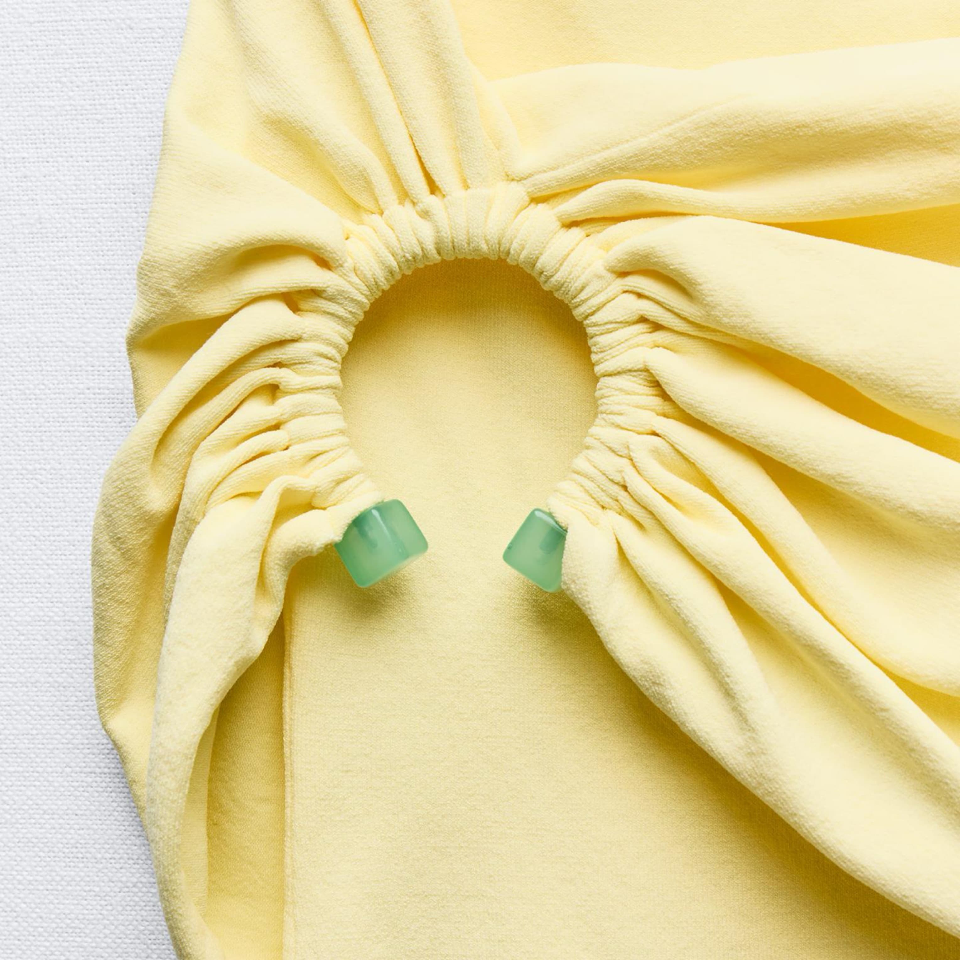 Yellow Strappless Top  - Image 3