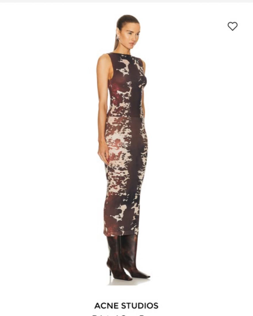 Acne studios Cow Dress - Image 2