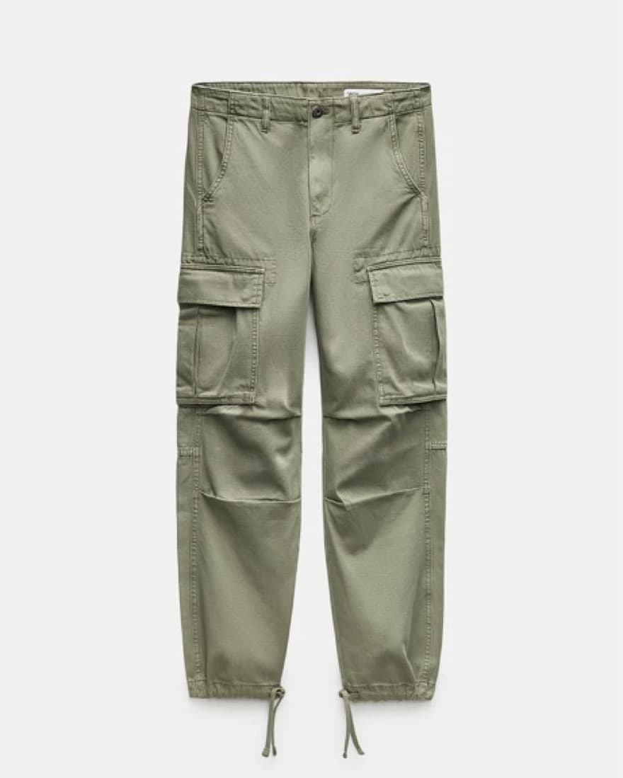 Slim Fit Cargo Pant ZW collection  - Image 2