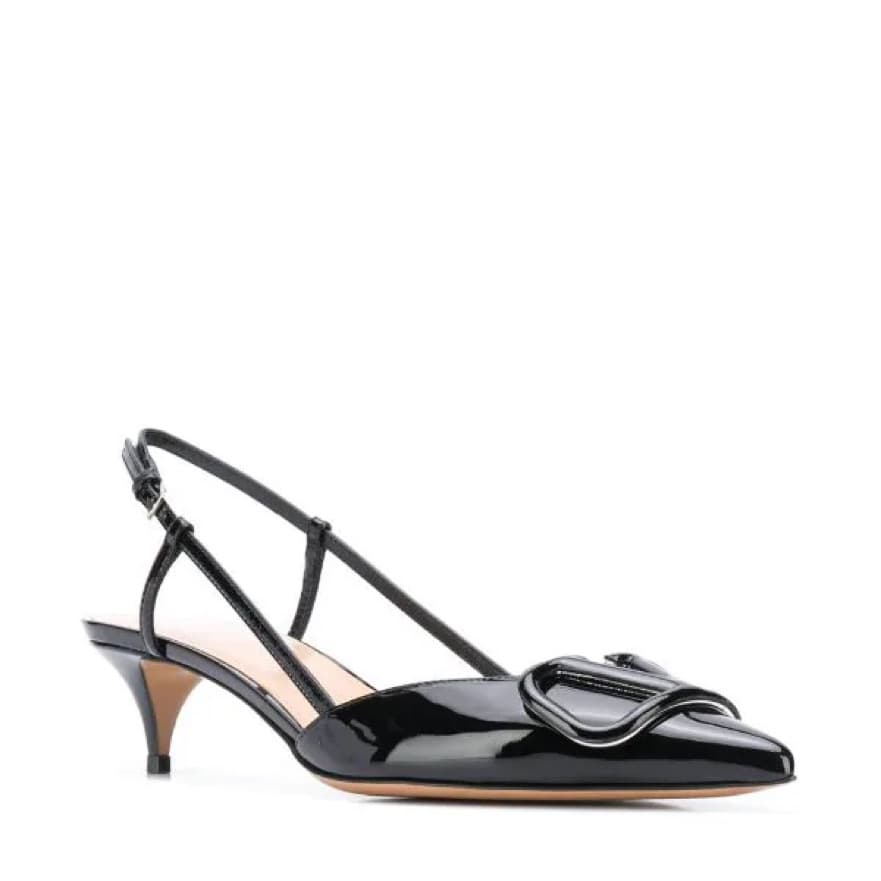 valentino garavani black mini heels - Image 2