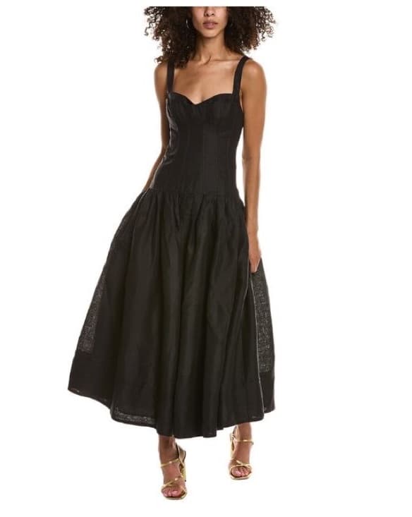 Nicholas Corset Midi Dress - Image 2