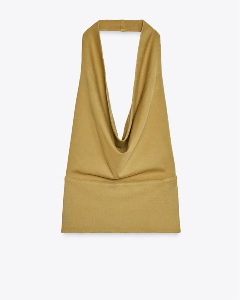 Cowl Neck Halter Top - Image 3