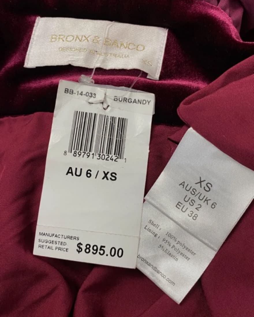 Bronx & Banco Velvet Flared Gown - Image 3