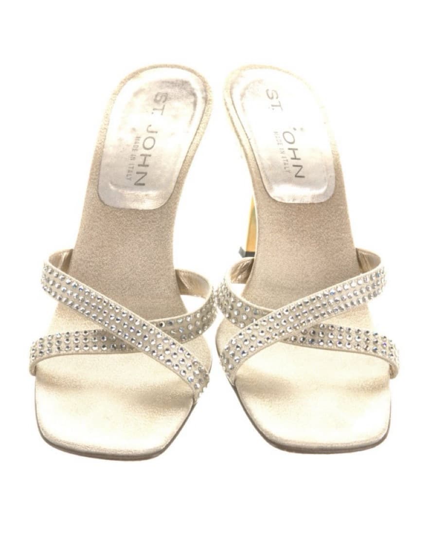 St. John Crystal Embellished Heels - Image 2