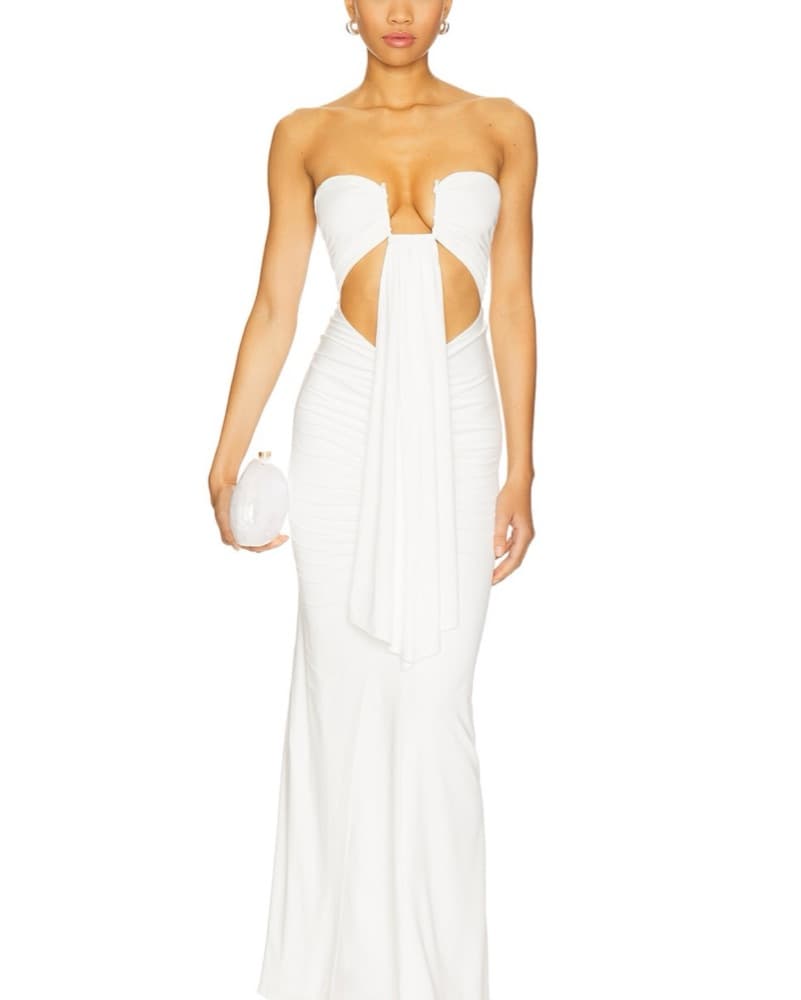 Rosy Maxi Dress - Image 1