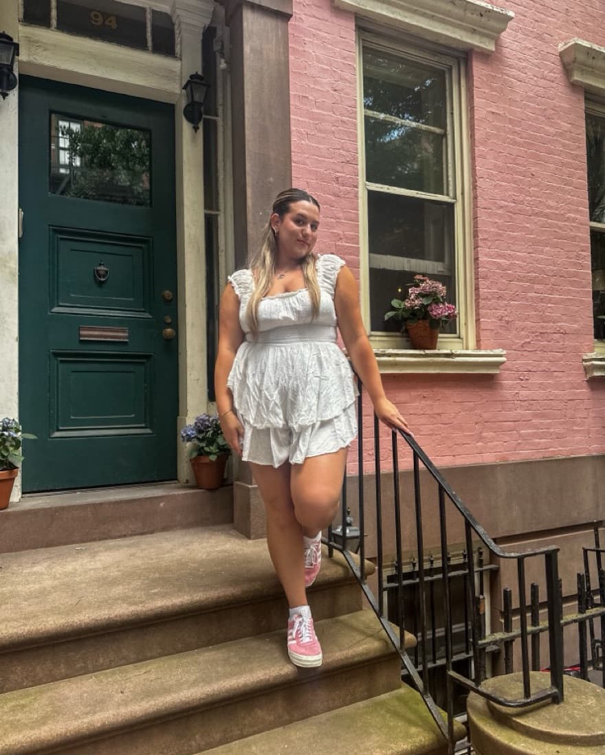 The Love Galore Romper White Low Impact - Image 1