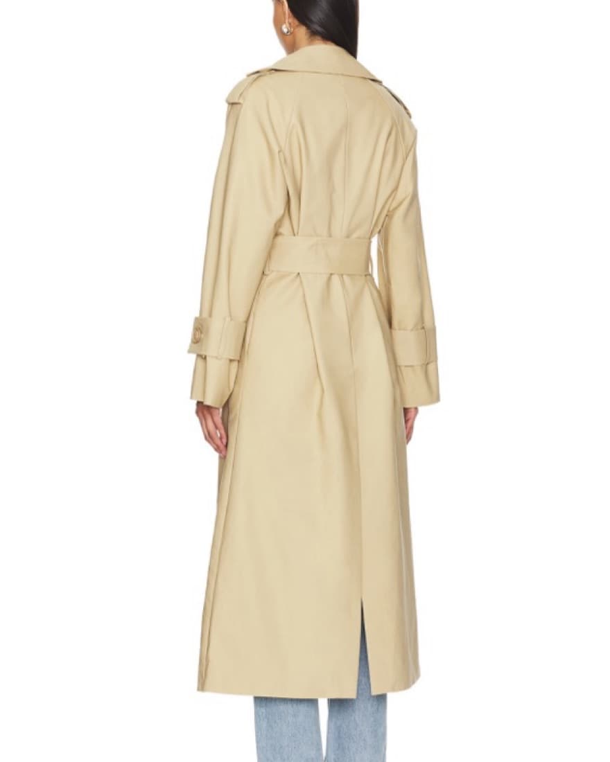 Beige Trench Coat - Image 3