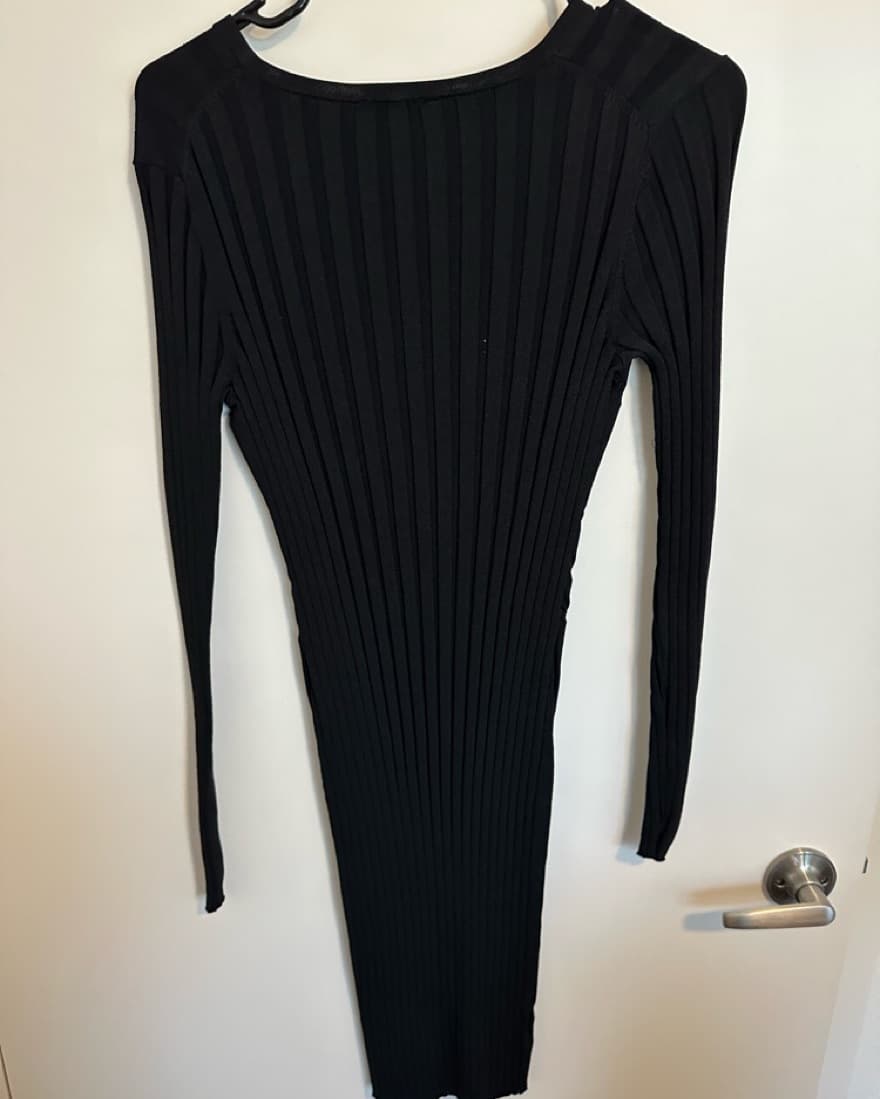 Ann Taylor Black Knit dress - Image 4