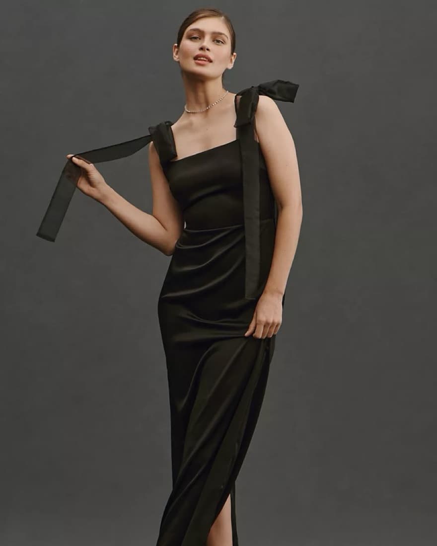 Reformation Kacia Silk/Satin Dress  - Image 2