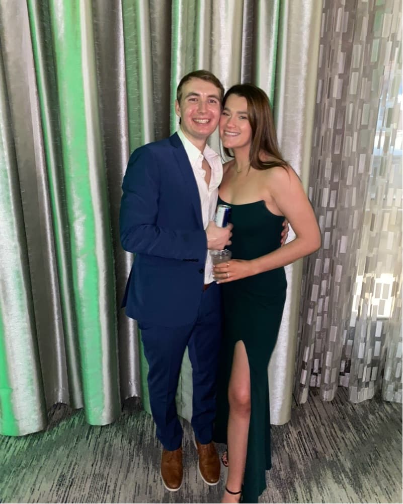 Aqua Hunter Green Formal Dress - Image 2