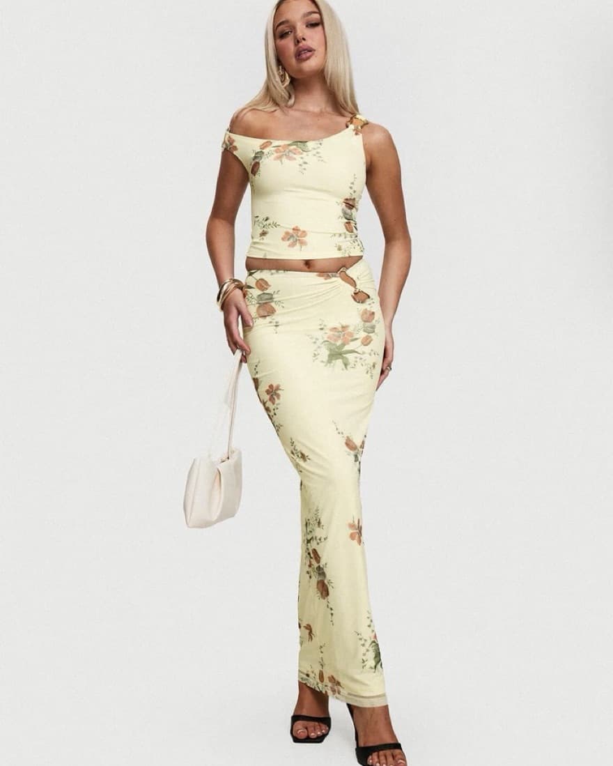Princess Polly Yellow Floral Set  - Image 2