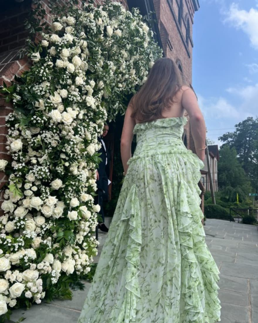 Cinq A Sept Agatha Floral Gown - Image 5