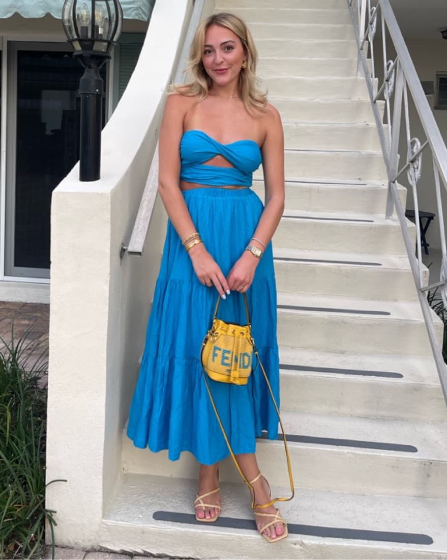 Blue Two Piece Set - Image 2