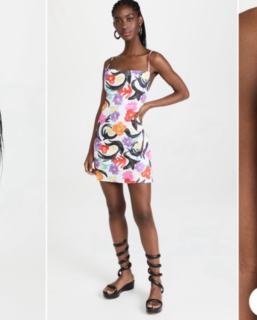 Stella Jean Short Floral Dress  - Image 1
