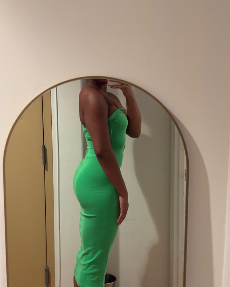 Green Bodycon Dress - Image 2