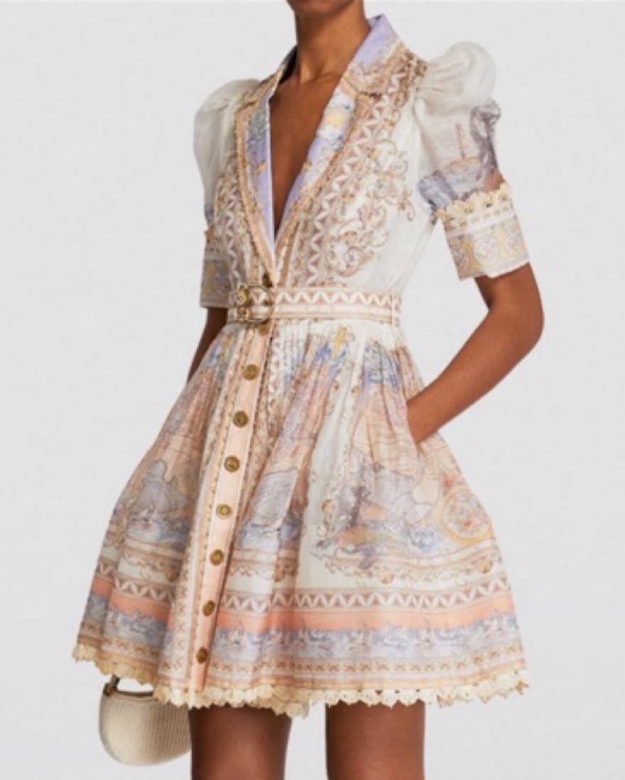 Zimmermann High Tide Odyssey Dress - Image 5