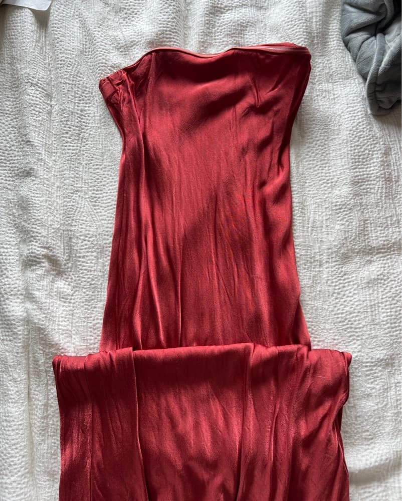 Red Slip Dress  - Image 1
