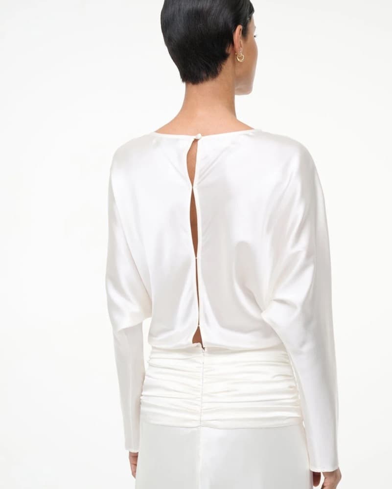 STAUD IVORY DRESS - Image 4