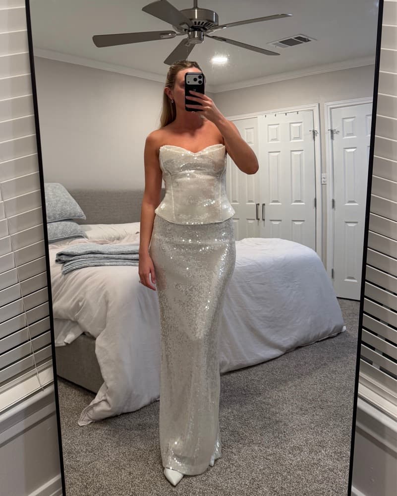 Maeve Sequin Corset & Maxi Skirt  - Image 4