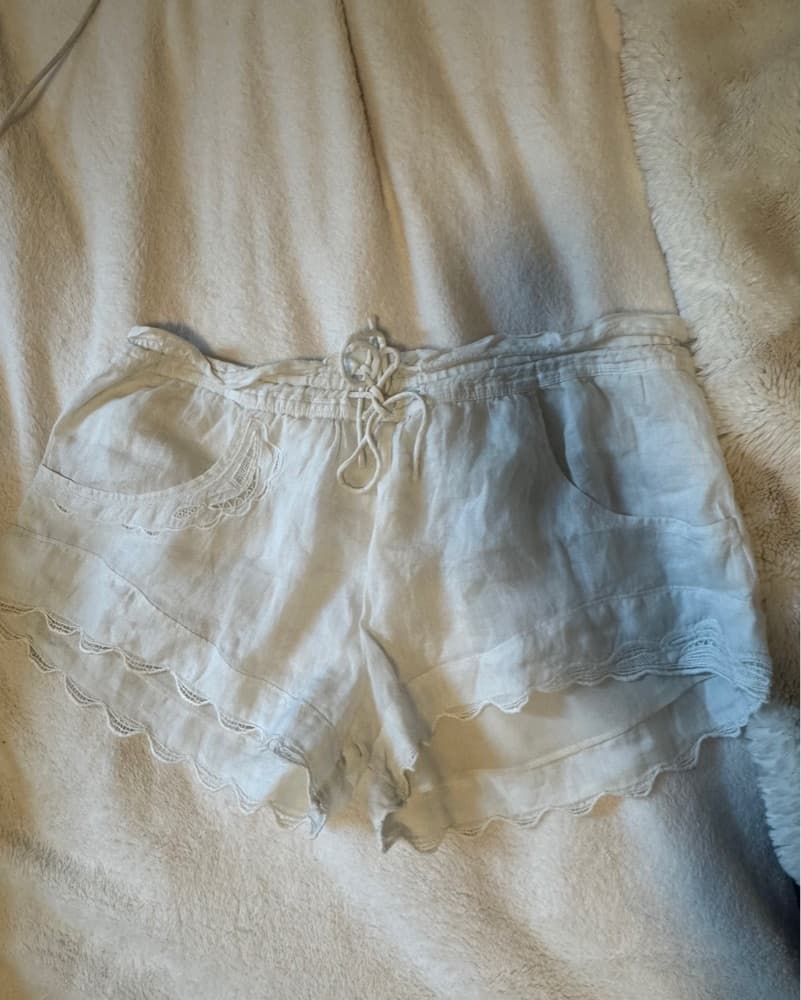 Isabel Marant Lola ramie & silk shorts - Image 4