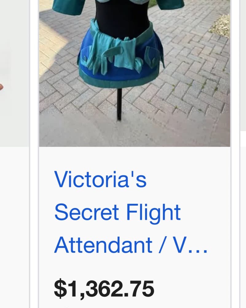 VS Vintage Rare Flight Attendant Hallowe - Image 4