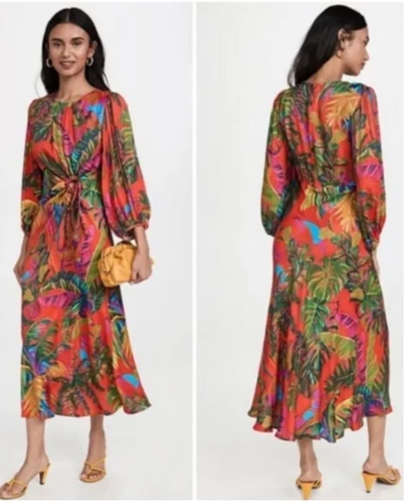 Urban Jungle CutOut Midi Dress  - Image 1
