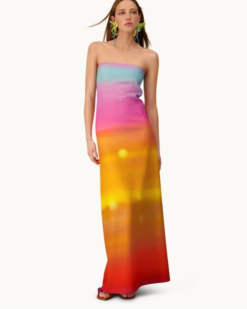 Mirae Sleevess Senset Maxi Dress - Image 4