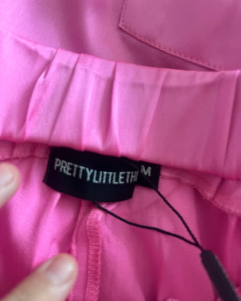 Pretty Little Thing Silk Pajamas - Image 4