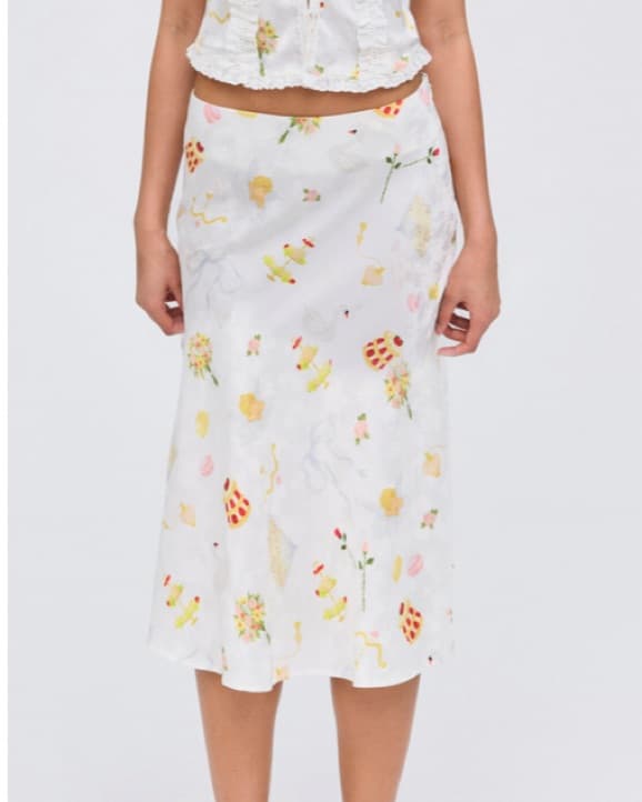 For Live And Lemons Charlise Midi Skirt  - Image 1