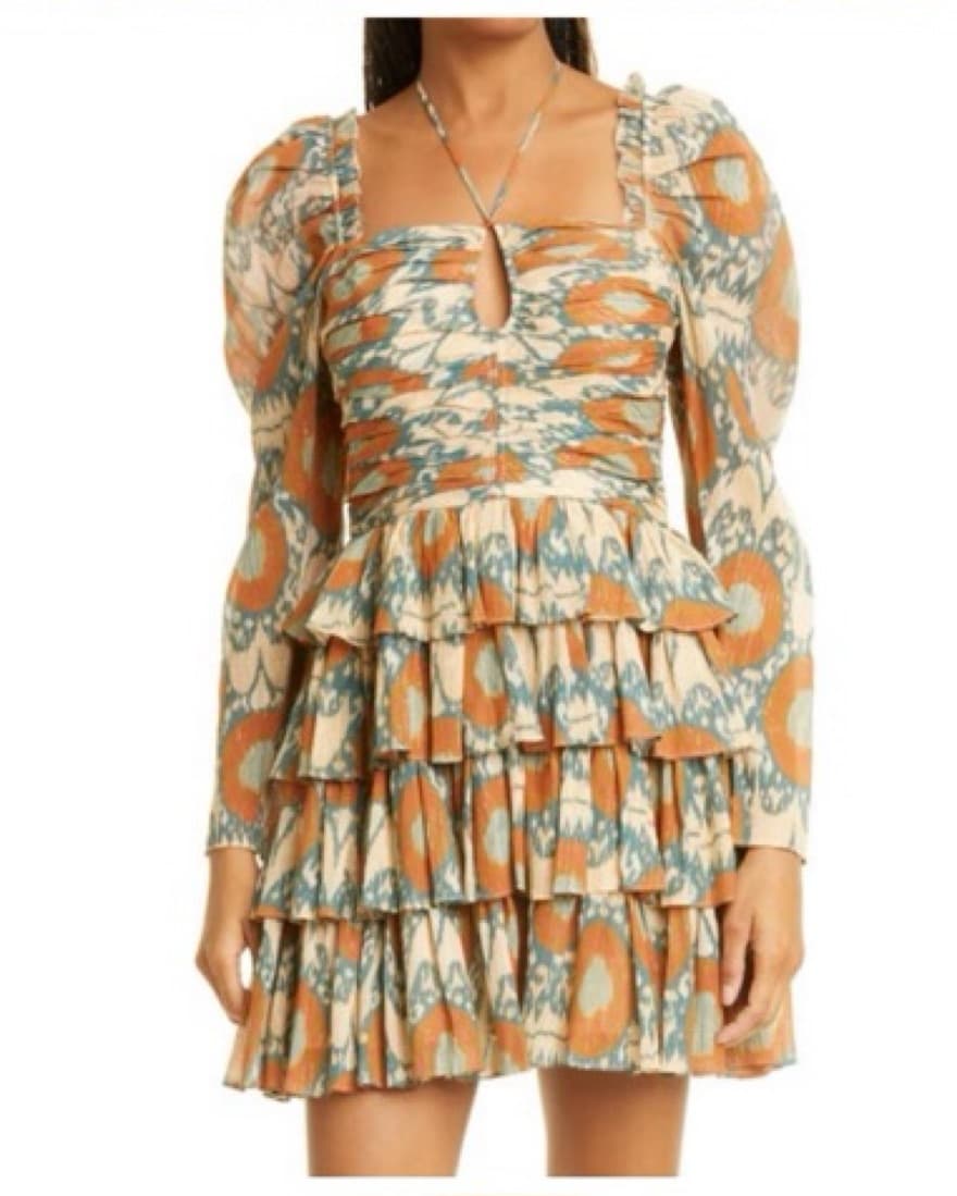 Ulla Johnson Naiya Long Sleeve Mini Dres - Image 2