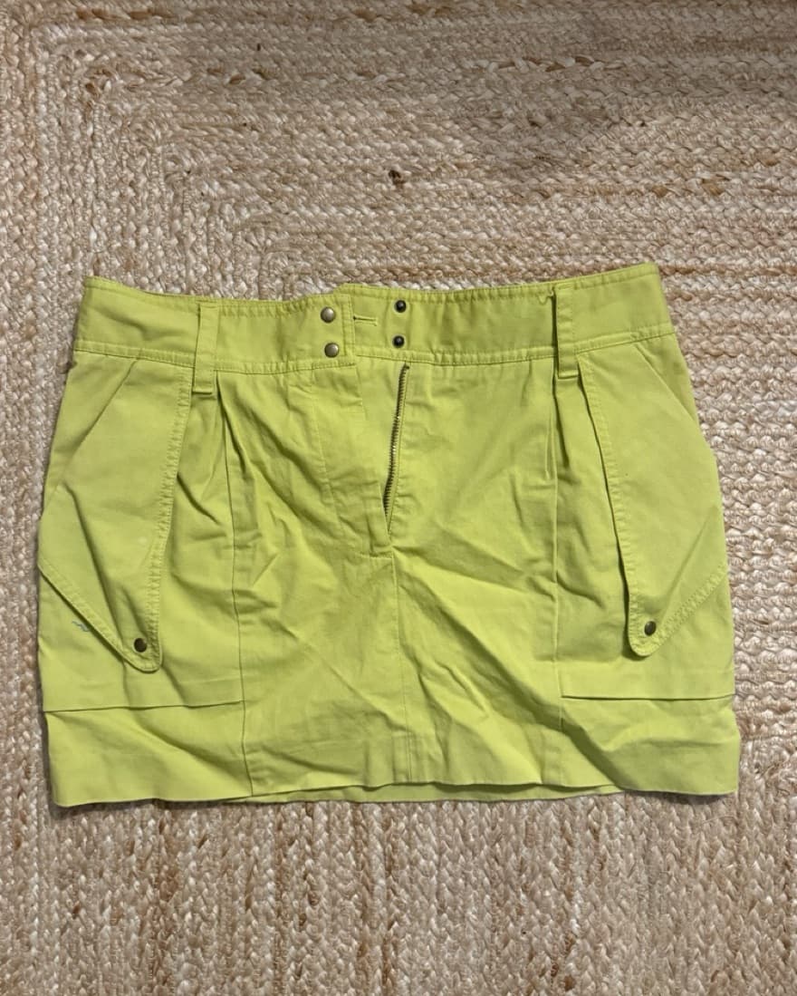 Diane Von Furstenberg Cargo Mini Skirt - Image 3