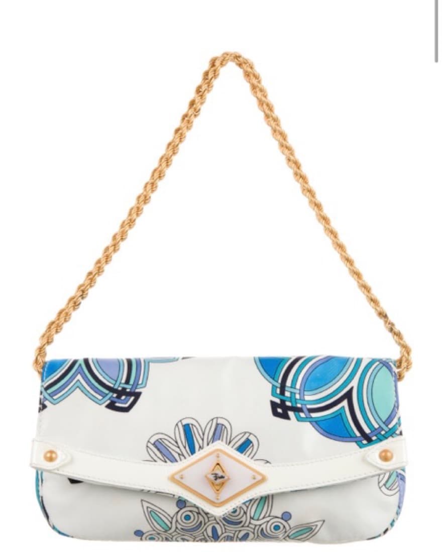 Emilio Pucci Printed Shoulder Bag - Image 1