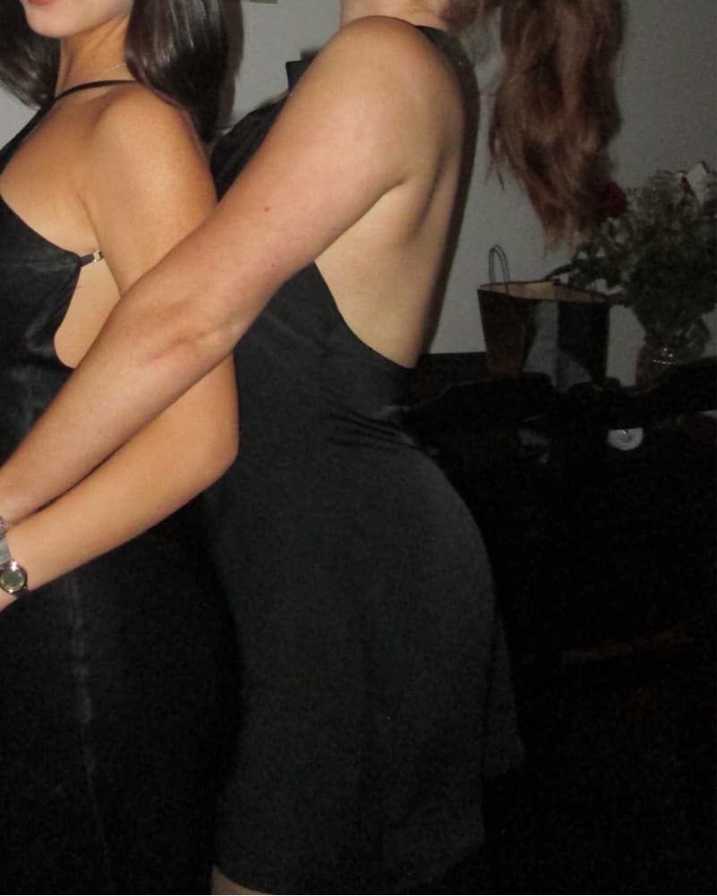 Black Halter Aritzia Mini Dress  - Image 2