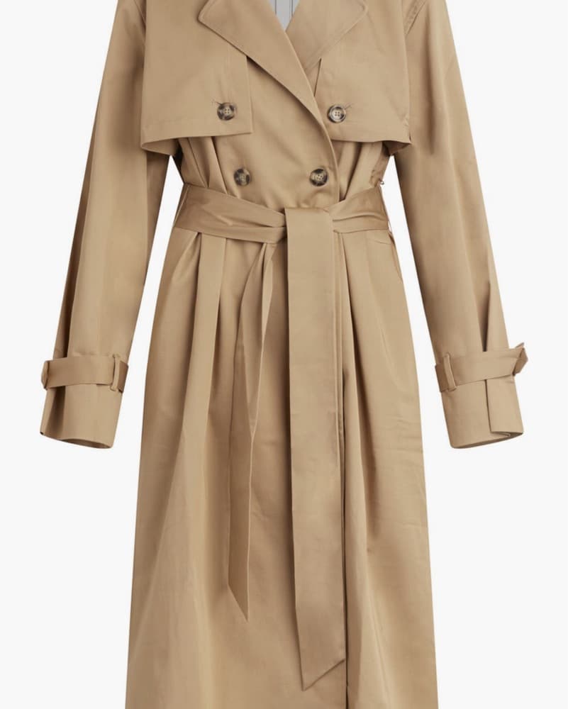 The Charles Double Breasted Trench Coat - Image 6