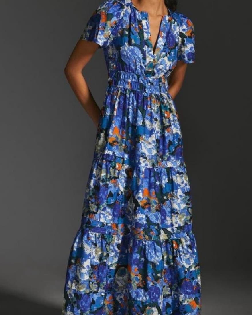 Anthroplogy Maxi Dress - Image 1