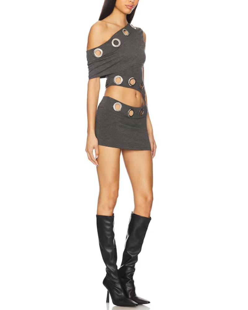 Jaden London Grey Dress - Image 2
