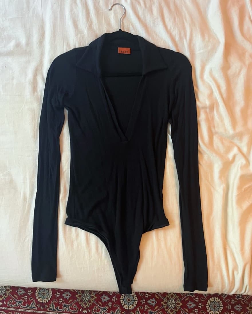 Alix NYC Monterey Bodysuit in Black - Image 5