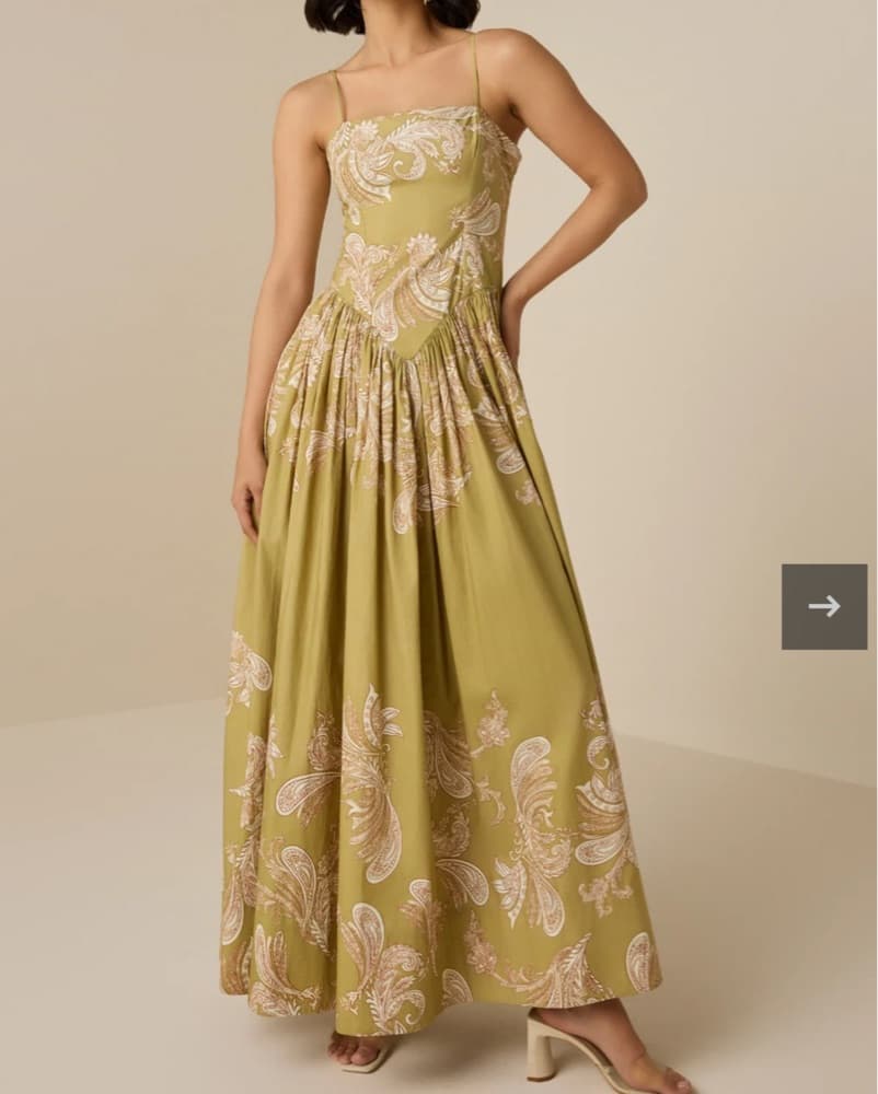 Hemant and Nandita Corset Maxi Dress - Image 1