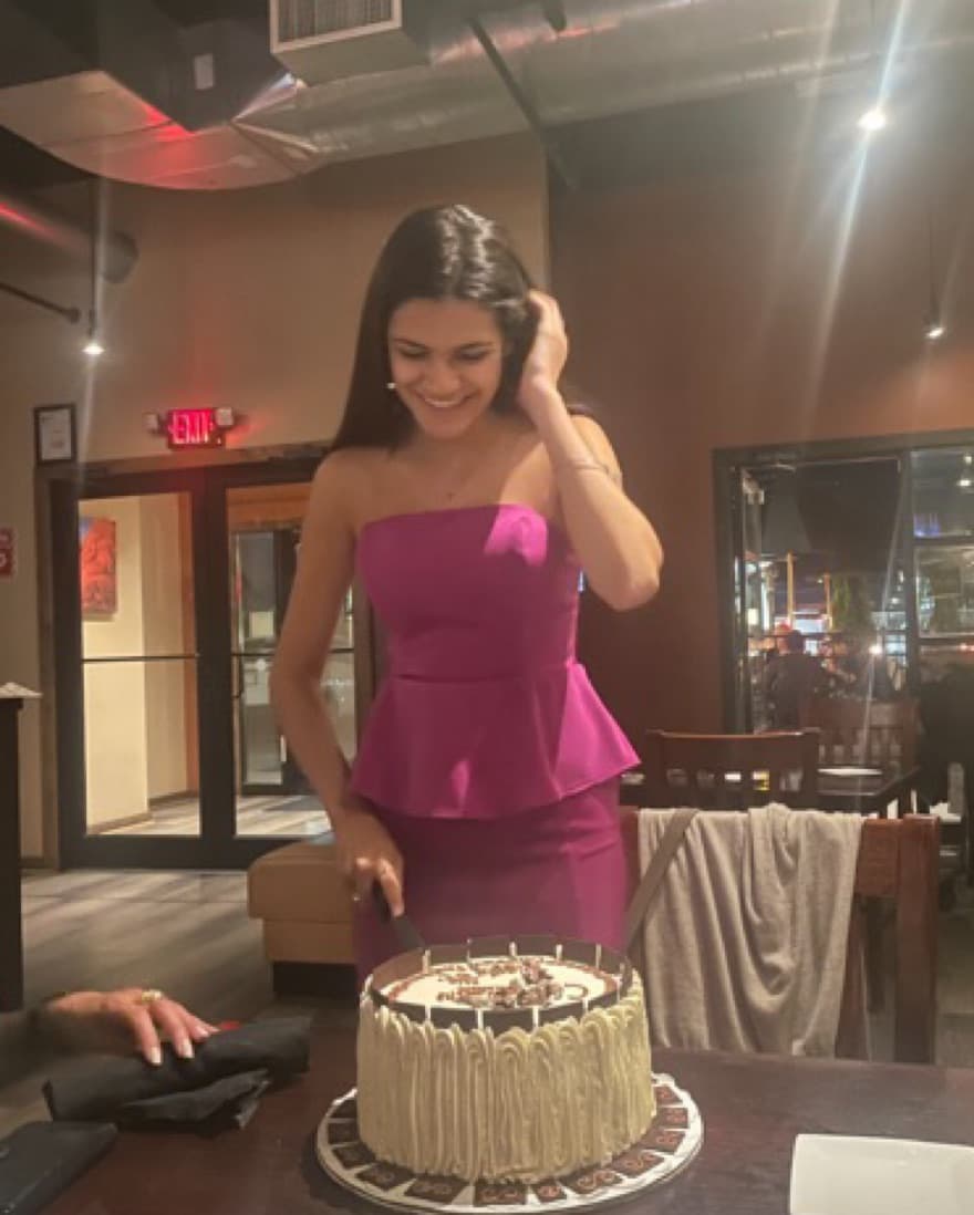 GUESS Magenta Peplum Mini Dress    - Image 1