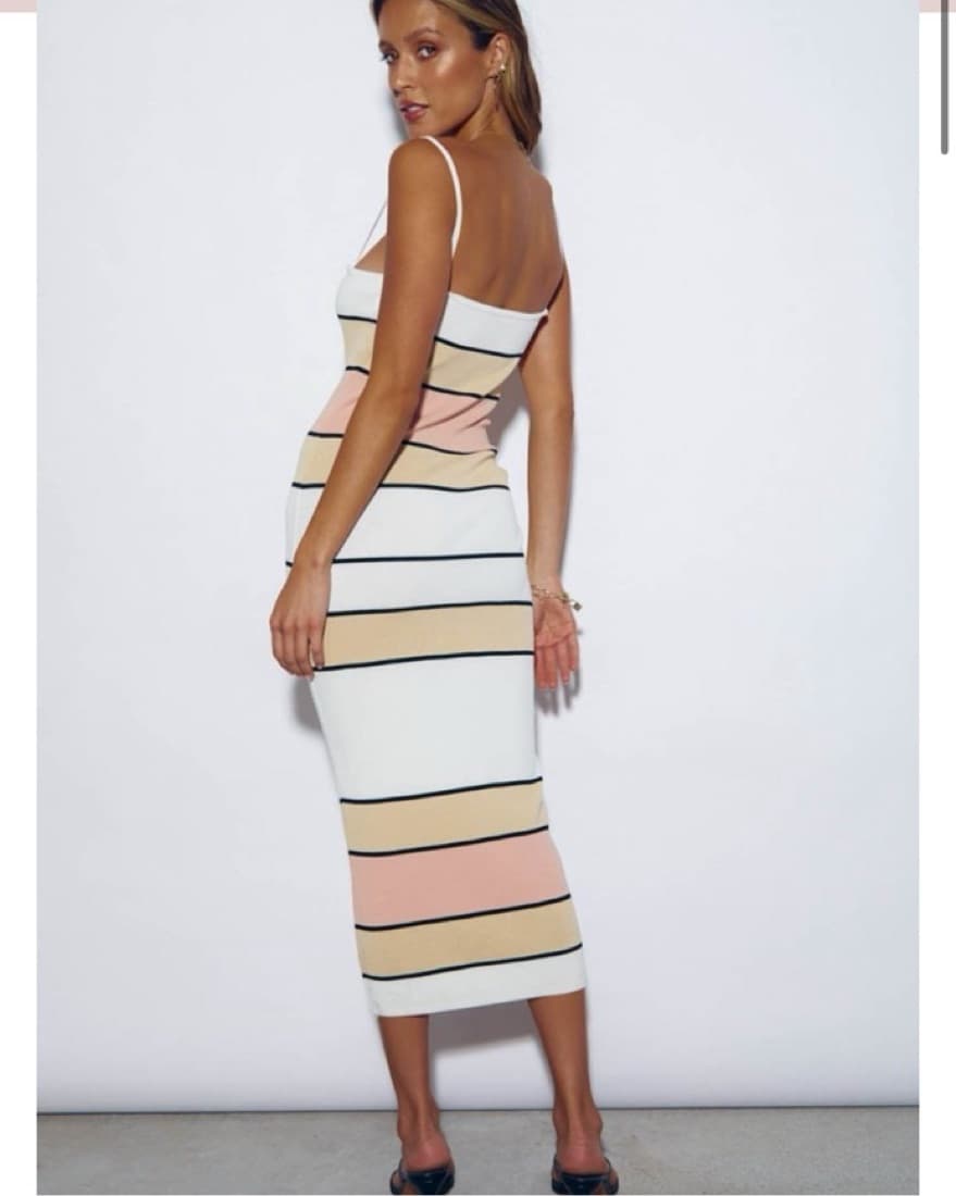 SNDYS Friday Dress In Stripe  - Image 2