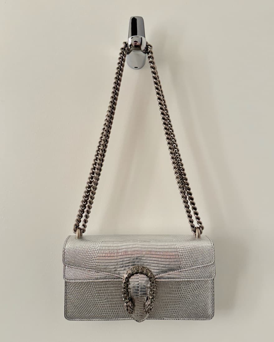 Gucci Dionysus Bag in Metallic Lizard - Image 3