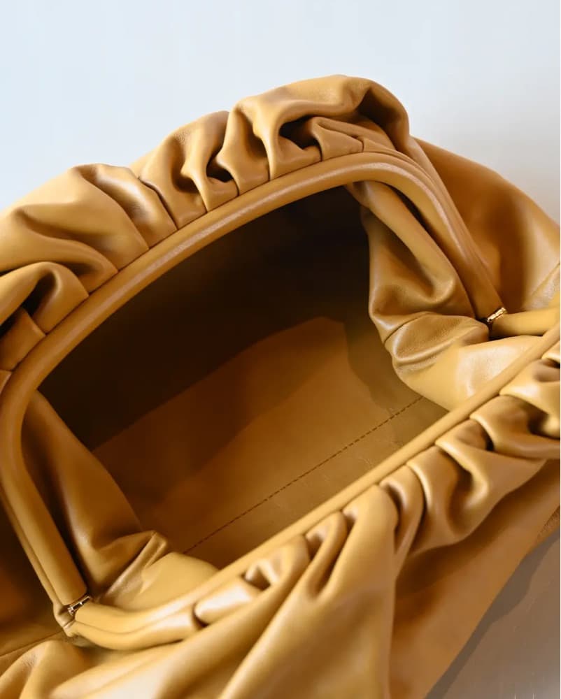 Bottega “The Pouch” In Mustard - Image 4