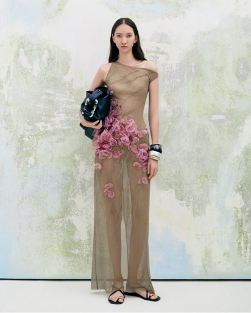 Laser Cut 3D Blossom Gown - Image 1