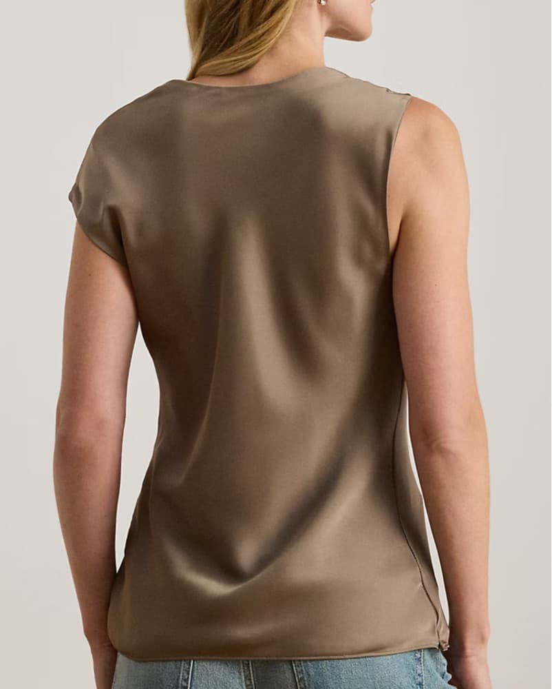 Lauren Ralph Lauren Satin Blouse - Image 2