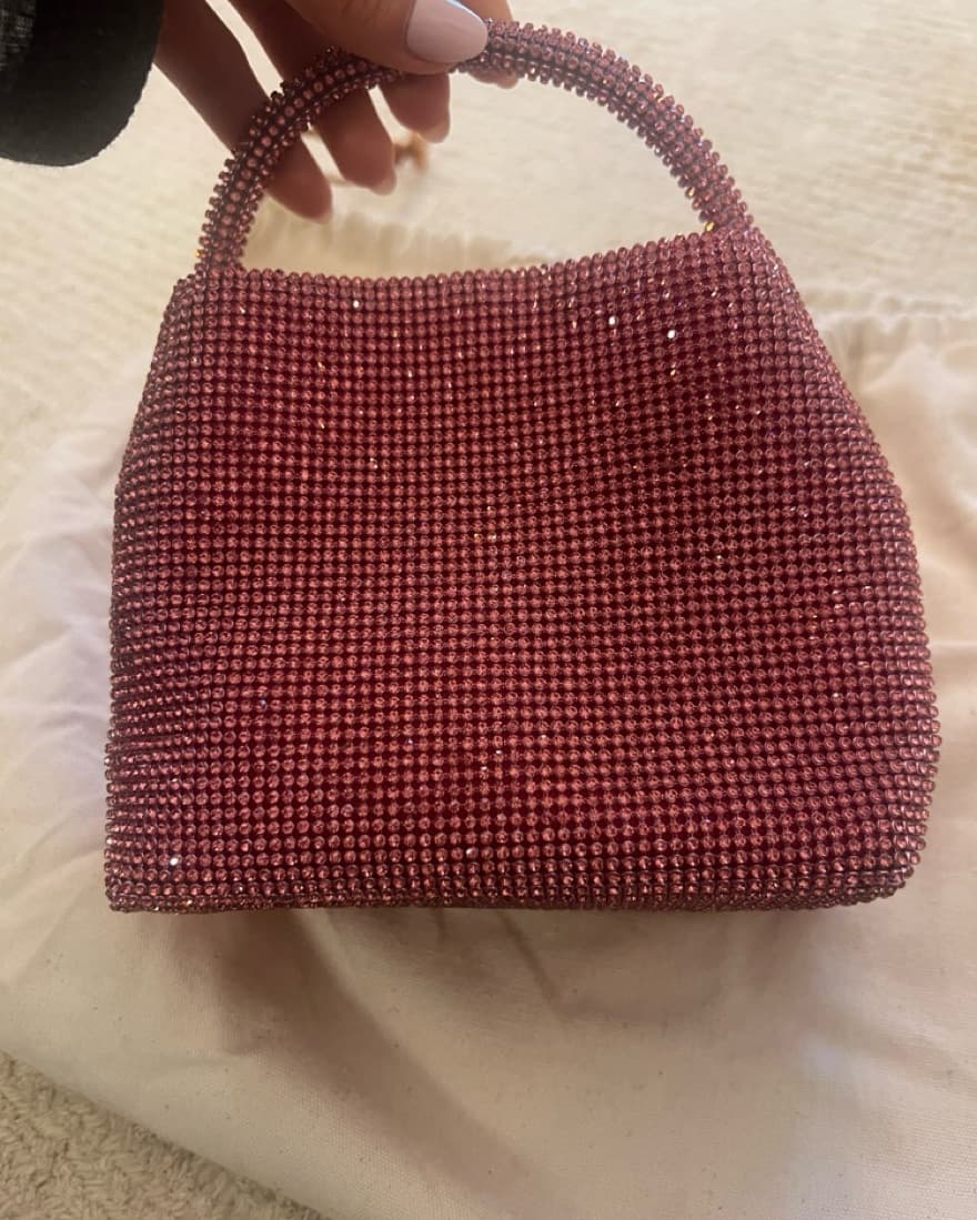 Cult Gaia Selene Top Handle Pink Purse - Image 5