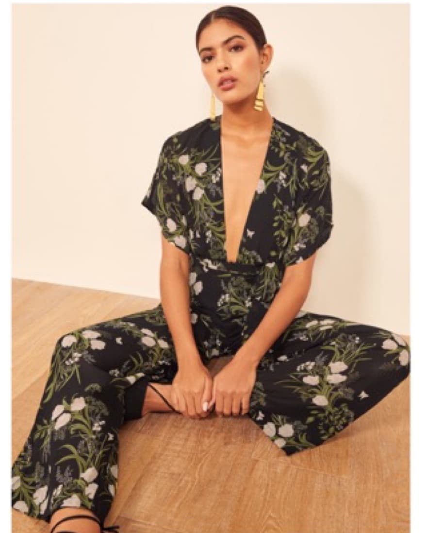 Reformation Lemongrass Jumpsuit  - Image 1